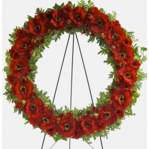 Poppy Wreaths Remembrance Day - veterans