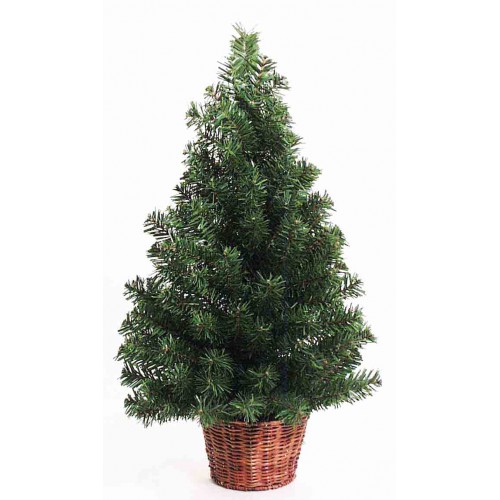 36" Pine Wall Tree - Silk