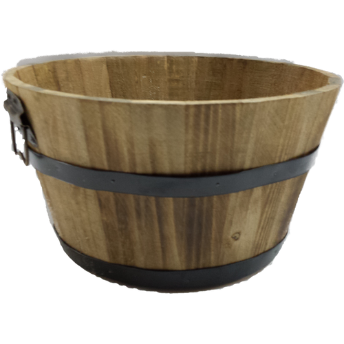Round Wood Baskets